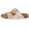 Pantolette LICO "Pantolette Bioline Platino", Gr. 36, rosa, Synthetik, Schuhe