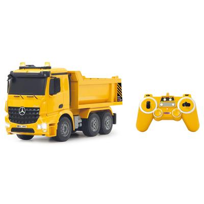 RC-Truck JAMARA "Muldenkipper Mercedes Arocs" Fernlenkfahrzeuge gelb Kinder Ab 6-8 Jahren