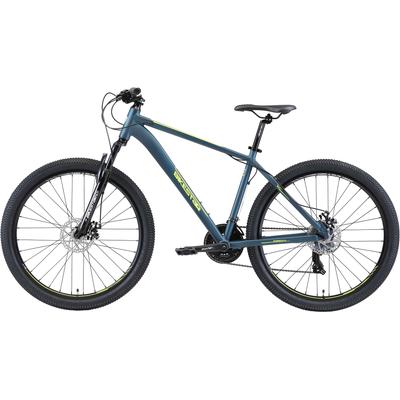 Mountainbike BIKESTAR Gr. 46, blau, Fahrräder, 46cm, 27,5 Zoll (69,85cm), für Damen und Herren, Kettenschaltung