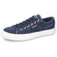 Plateausneaker DOCKERS BY GERLI Gr. 37, blau (dunkelblau, used) Damen Schuhe Sneaker