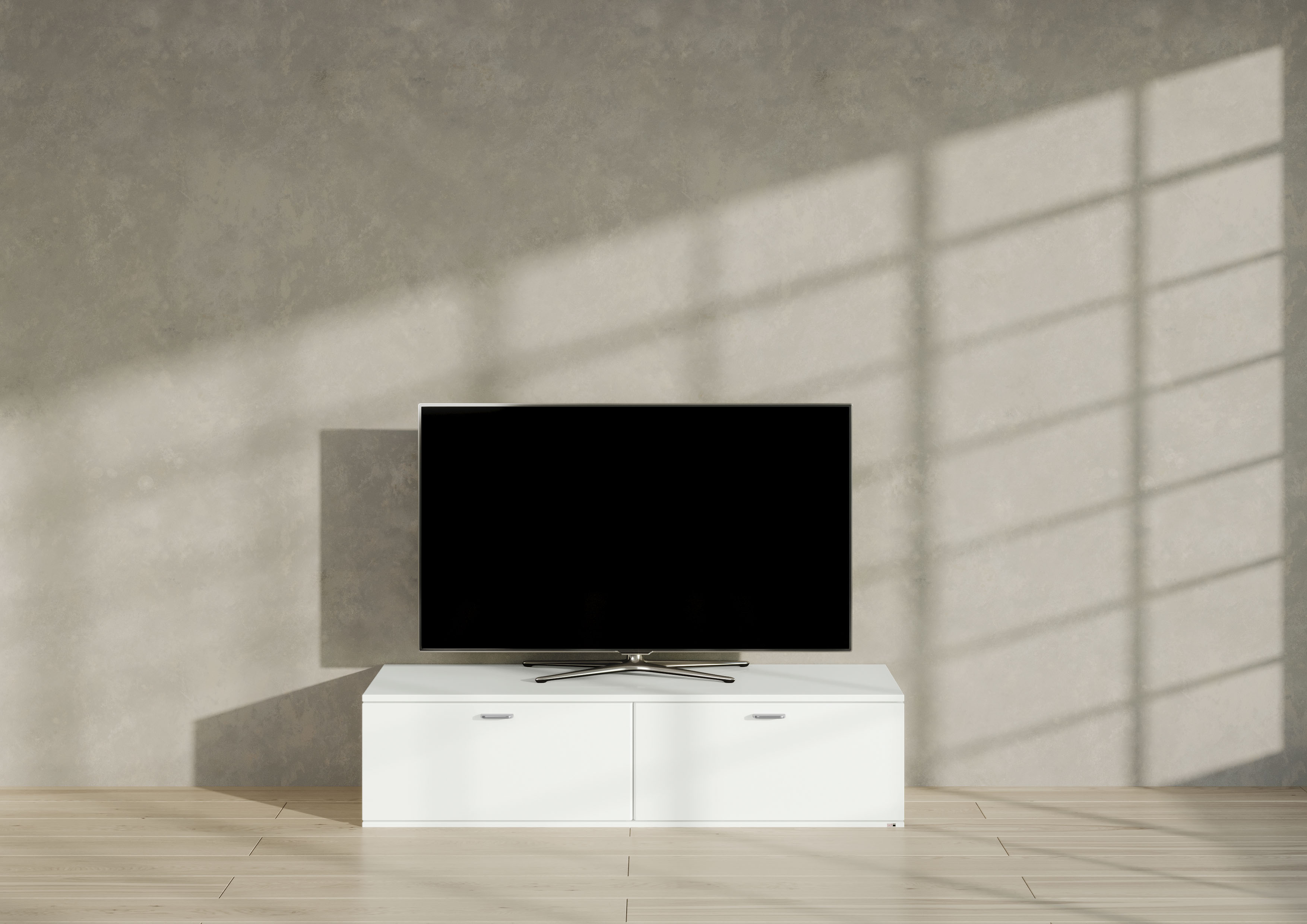 Lowboard "TACOMA", weiß (weiß arctic hochglanz), B:150cm H:38cm T:50,2cm, SET ONE BY MUSTERRING, Sideboards, Lowboard, Typ 32, Breite 150 cm