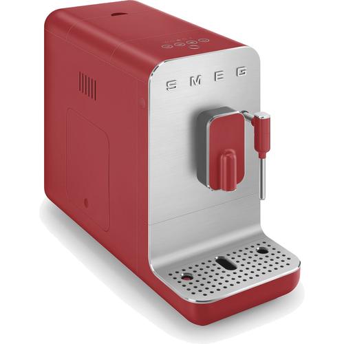 "SMEG Kaffeevollautomat ""BCC02RDMEU"" Kaffeevollautomaten Herausnehmbare Brüheinheit rot (rot matt) Kaffeevollautomat"