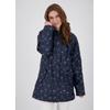 Regenjacke DEPROC ACTIVE "Friesennerz HALIFAX UMBRELLA", Damen, Gr. 40 (M), blau (navy), Obermaterial: 100% Polyurethan; Futter: 100% Polyester, casual, figurumspielend, Langarm gerader Abschluss mit Druckknopf, Jacken, auch in Großen Größen erhältlich