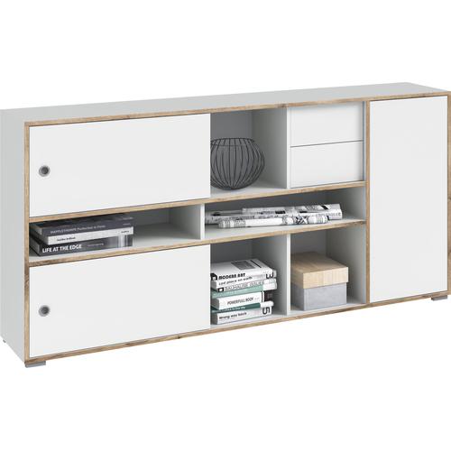 „Sideboard INOSIGN „“Falun““ Sideboards Gr. B/H/T: 181 cm x 90 cm x 40 cm, 2, weiß Sideboards Breite 181 cm“