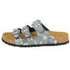 Pantolette LICO "Pantolette Bioline Lady Power", Gr. 40, grau, Synthetik, Schuhe, Topseller