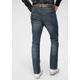 5-Pocket-Jeans TOM TAILOR "MARVIN" Gr. 32, Länge 32, blau (mid stone wash) Herren Jeans 5-Pocket-Jeans Bestseller