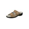 Pantolette NATURAL FEET "Leonie", Damen, Gr. 41, braun, Lederimitat, casual, Schuhe, mit bequemem Fußbett