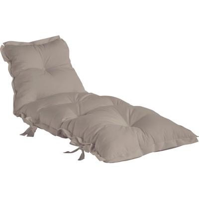 Gartensessel KARUP DESIGN "Sit and Sleep", beige, B:65cm H:30cm T:75cm, Polysterfüllung, Webstoff-Bezug (100% Acryl Dralon), Sessel, OUT Image