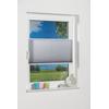 Plissee K-HOME "Klemmfix Pisa" Gr. 22, grau (silbergrau), B:65cm H:130cm, Obermaterial: 100% Polyester, Plissees, Crushed-Optik