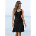 Strandkleid BEACHTIME Gr. 34, N-Gr, schwarz Damen Kleider Strandkleider