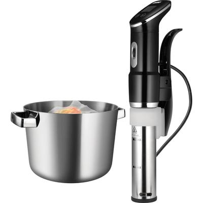 UNOLD Sous-Vide Stick "Sous Vide Stick Time 58915", grau (schwarz, edelstahlfarben), B:6,9cm H:40,4cm T:10cm, Sous-Vide-Garer Image