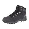 Wanderschuh JACK WOLFSKIN "REFUGIO TEXAPORE MID W", Gr. 39, lila (schwarz, steel, lila), Leder, sportlich, Schuhe, wasserdicht
