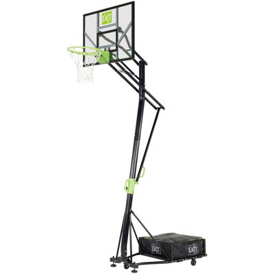 Basketballständer EXIT "GALAXY Portable Dunk", schwarz, Ballsportkörbe, KinderB:117cm H:305cm, in 5 Höhen einstellbar, B:117cm H:305cm