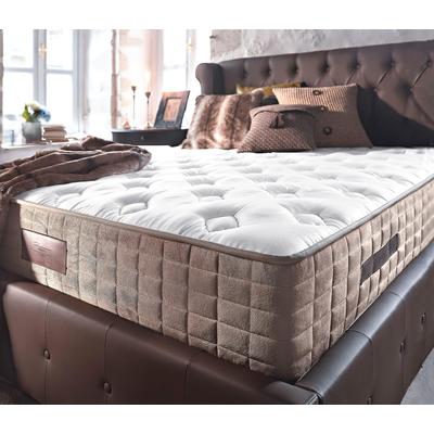 Bonnellfederkernmatratze YATAS BEDDING "Majestät Luxus, Matratze 90x200, 140x200 cm & weitere Größen", beige, B:160cm H:30cm L:200cm, Bezug: 74% Viskose, 26% Polypropylen, Matratzen, H3, wendbar, ergonomisch, atmungsaktiv, Topseller Image