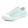 Sneaker LASCANA, Damen, Gr. 37, blau (mint), Obermaterial: 100% Baumwolle. Futter: 100% Baumwolle. Decksohle: 100% Baumwolle. Laufsohle: 100% Synthetik, unifarben, casual, Schuhe Skaterschuh Canvassneaker Sneaker low, Schnürhalbschuh, Freizeitschuh...