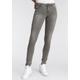 Skinny-fit-Jeans ARIZONA "Ultra-Stretch" Gr. 100, K + L Gr, grau (grey, used) Damen Jeans Röhrenjeans