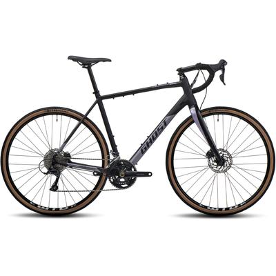 Fitnessbike GHOST "Road Rage AL" Fahrräder Gr. 50 cm, 28 Zoll (71,12 cm), schwarz Fitnessbikes