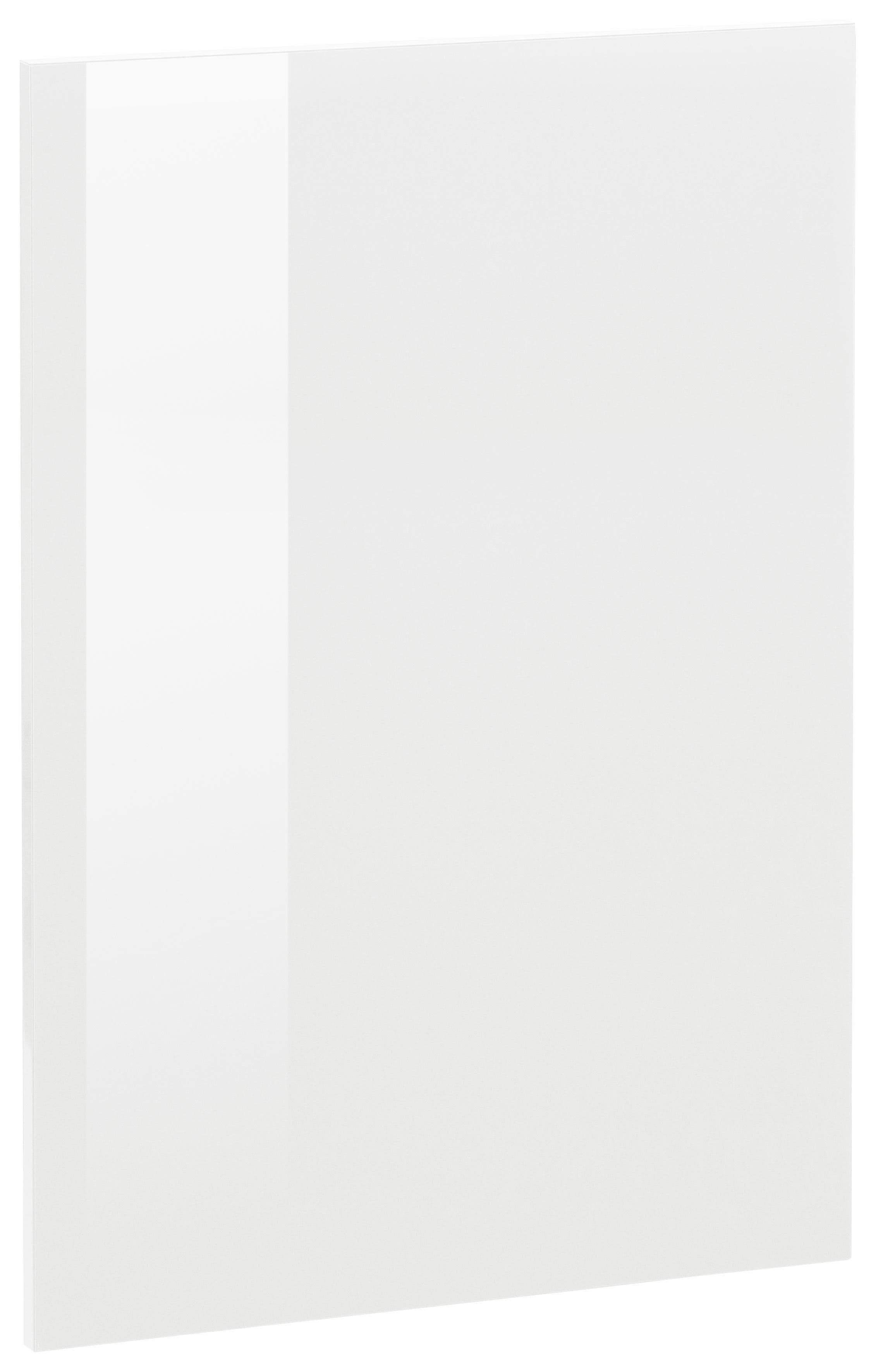 Frontblende OPTIFIT "Bern", weiß (weiß hochglanz), B:60cm, Möbelblenden, für teilintegrierbaren Einbaugeschirrspüler, Höhe 57,2 cm Image