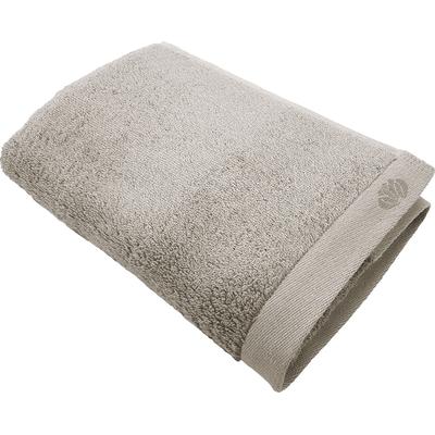 Duschtuch FRAMSOHN FROTTIER "Botanic Deluxe Badetuch", braun (hellbraun, grau, braun), B:67cm L:140cm, Walkfrottier, Obermaterial: 70% Baumwolle, 30% Viskose, Handtücher (Packung), superweich, hergestellt in Österreich, neutrale Buchenholzfaser Modal Image