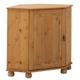 Eckkommode HOME AFFAIRE "Finca" Sideboards Gr. B/H/T: 90 cm x 80 cm x 50 cm, beige (natur gebeizt, gewachst) Eckkommoden