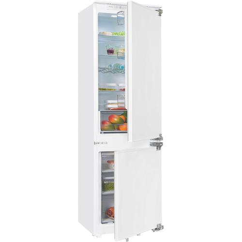 exquisit Einbaukühlgefrierkombination, EKGC270-70-NF-F-010E, 178,2 cm hoch, 54,5 breit E (A bis G) weiß Einbaukühlgefrierkombination Kühl-Gefrierkombinationen Kühlschränke Haushaltsgeräte