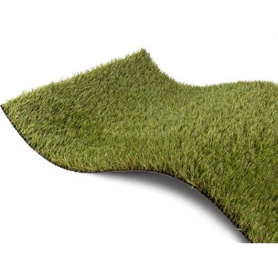 Kunstrasen "Kunstrasen KORSIKA", grün, B:400cm H:32mm L:150cm, Polyethylen (PE), PRIMAFLOR-IDEEN IN TEXTIL, Teppiche, natürliche Optik, mit Drainagefunktion, für Balkon, Terrasse & Garten Image