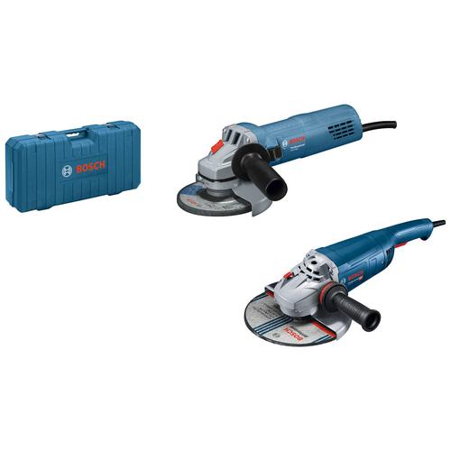 „BOSCH PROFESSIONAL Winkelschleifer „“GWS 22-230 J + GWS““ Schleifmaschinen blau Winkelschleifer“