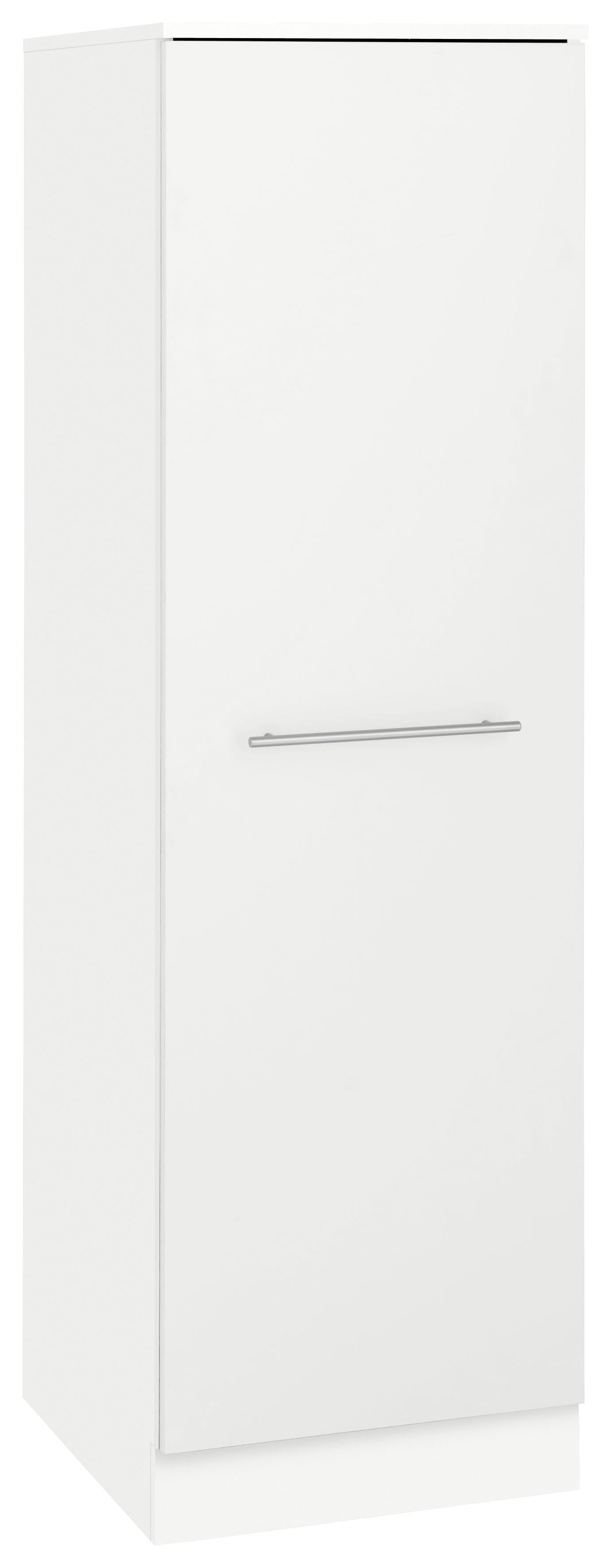 Vorratsschrank WIHO KÜCHEN "Flexi2", weiß (front und korpus: weiß), B:50cm H:165cm T:57cm, Schränke, Breite 50 cm, mit 4 Auszügen