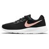 Sneaker NIKE SPORTSWEAR "TANJUN", Gr. 38, rosa (schwarz, roségoldfarben), Textil, sportlich, Schuhe