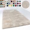 Hochflor-Teppich ESPRIT "Relaxx ESP-4150" Gr. 31, beige (creme, beige), B:130cm H:25mm L:190cm, Kunstfaser, Teppiche, Wohnzimmer, sehr große Farbauswahl, weicher dichter Hochflor