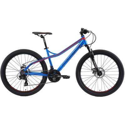 Mountainbike BIKESTAR Fahrräder Gr. 41cm, 26 Zoll (66,04cm), blau für Damen und Herren, Kettenschaltung