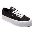 Sneaker DC SHOES "Manual Platform" Gr. 9,5(41), schwarz-weiß (black, white) Schuhe Sneaker