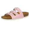 Pantolette LICO "Slipper Bioline Free Kids", Gr. 30, rosa, Synthetik, Schuhe