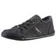 Sneaker MUSTANG SHOES Gr. 37, schwarz (anthrazit, schwarz) Damen Schuhe Sneaker