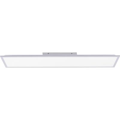 JUST LIGHT LED Panel "FLAT", silber (silberfarben), B:30cm H:7cm L:120cm, Lampen, LED Deckenleuchte, LED Deckenlampe