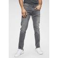 Slim-fit-Jeans REPLAY "Anbass Superstretch" Gr. 30, Länge 30, grau (grey) Herren Jeans Slim Fit