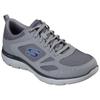 Sneaker SKECHERS "Summits-South Rim", Herren, Gr. 47,5, grau, Textil, Leder, sportlich, Schuhe, Freizeitschuh, Halbschuh, Schnürschuh im modernen Materialmix
