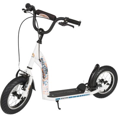 Scooter BIKESTAR, weiß, ScooterB:51cm L:116cm, B:51cm L:116cm