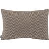 Dekokissen H.O.C.K. "Zircono", braun (taupe, taupe, braun, ethnomuster, jaquard, struktur), B:40cm H:10cm L:60cm, Polyacryl, Dekokissen_Sitzkissen_Kissenhüllen, mit Ethnomuster, Kissenhülle mit Füllung, 1 Stück