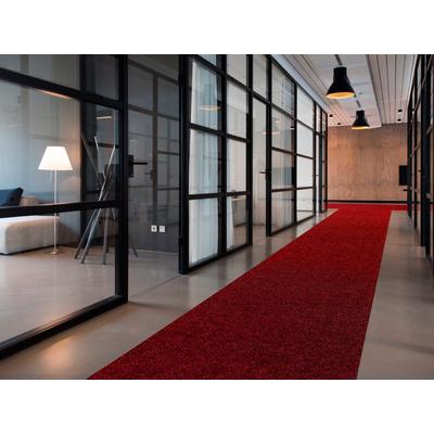 Läufer "Schmutzfangläufer PICOLLO, Made in Belgium", rot, B:100cm H:8mm L:300cm, Polypropylen (PP), PRIMAFLOR-IDEEN IN TEXTIL, Teppiche, Schmutzfangläufer, Schmutzfangmatte, meliert, strapazierfähig, rutschhemmend Image