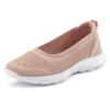 Sneaker Ballerinas LASCANA, Damen, Gr. 39, rosa (rosé), Obermaterial: 100% Textilmaterial. Futter: 100% Textilmaterial. Decksohle: 100% Textilmaterial. Laufsohle: 100% Synthetik, unifarben, sportlich, Schuhe Ballerina, ultraleichter Slipper,...