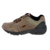 Walkingschuh BRÜTTING "Nordic Walking Schuh Circle", Gr. 46, braun, Veloursleder, Schuhe Damenschuh Herrenschuh Outdoorschuh Schnürschuh Walkingschuh