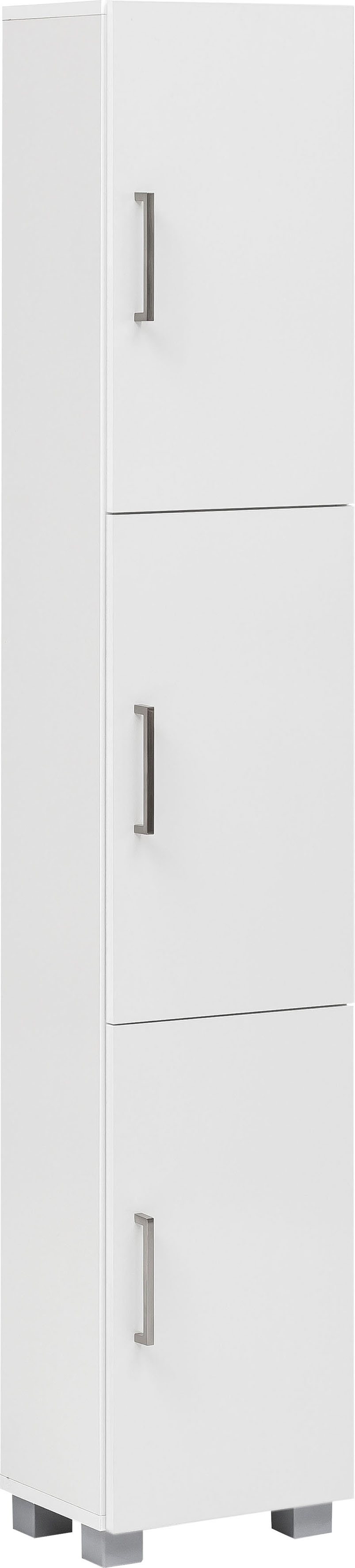„Hochschrank SCHILDMEYER „“Samu““ Schränke Gr. B/H/T: 30,3 cm x 167,6 cm x 23,4 cm, 3 St., weiß Bad-Hochschränke Bad-Seitenschrank“