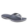 Zehentrenner CROCS "Crocband Flip", Herren, Gr. 45, blau (dunkelblau), Croslite, sportlich, Schuhe, Sommerschuh, Schlappen, Poolslides, Dianette, zum Baden