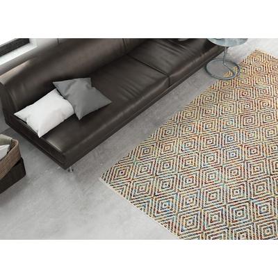 Teppich CALO-DELUXE "Luba 333" Gr. 4, bunt (multi), B:160cm H:7mm L:230cm, Baumwolle, Teppiche, reine Baumwolle, Wohnzimmer Image
