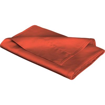 Betttuch FLEURESSE "Colours", rot (chili), B:220cm L:260cm, Mako-Satin, Obermaterial: 100% Baumwolle, Laken, offenes Bettlaken Image