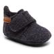 Hausschuh BISGAARD "Bisgaard Baby Wool" Gr. 19, blau (nachtblau) Kinder Schuhe Hausschuhe