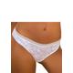 Bikinislip LASCANA Gr. 36/38, weiß Damen Unterhosen Bikini Slips