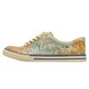 Sneaker DOGO "Sneaker Explore Damen Sneaker / Female", Damen, Gr. 39, Normalschaft, bunt (blau), Lederimitat, Schuhe Skaterschuh Sneaker low, Vegan