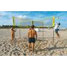 "Volleyballnetz CROSSNET DISTRIBUTED BY HAMMER ""und Beachballnetz Crossnet"" Sport-Netze Gr. B/H/L: 440 cm x 240 cm x 440 cm, gelb Spielbälle Wurfspiele mit Transporttasche (Rucksack)"